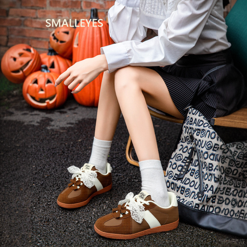Smalleyes德训鞋女鞋板鞋ins新款