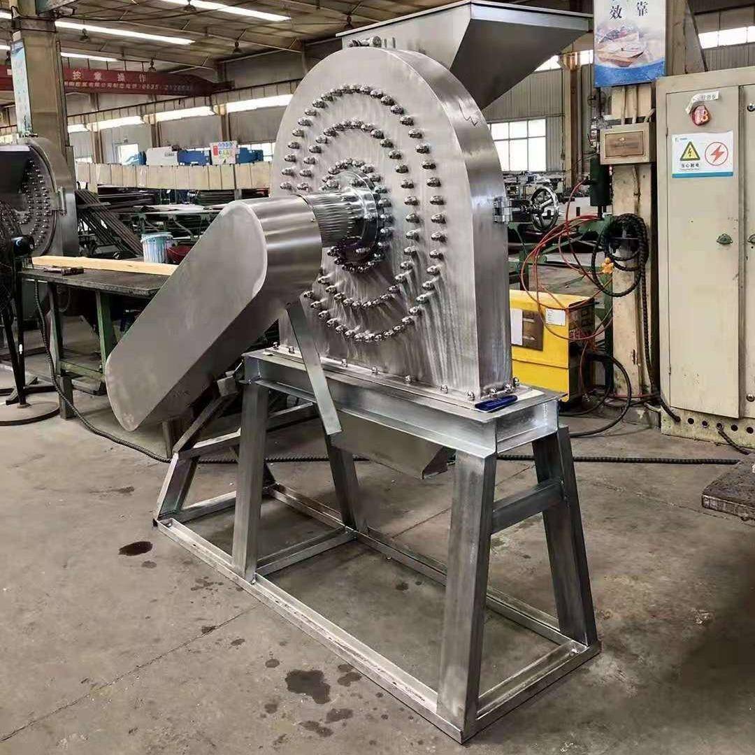 泡水米粉碎机 结体磨粉晶机小HX-160大麦稻壳碎机玉米黄粉豆粉碎