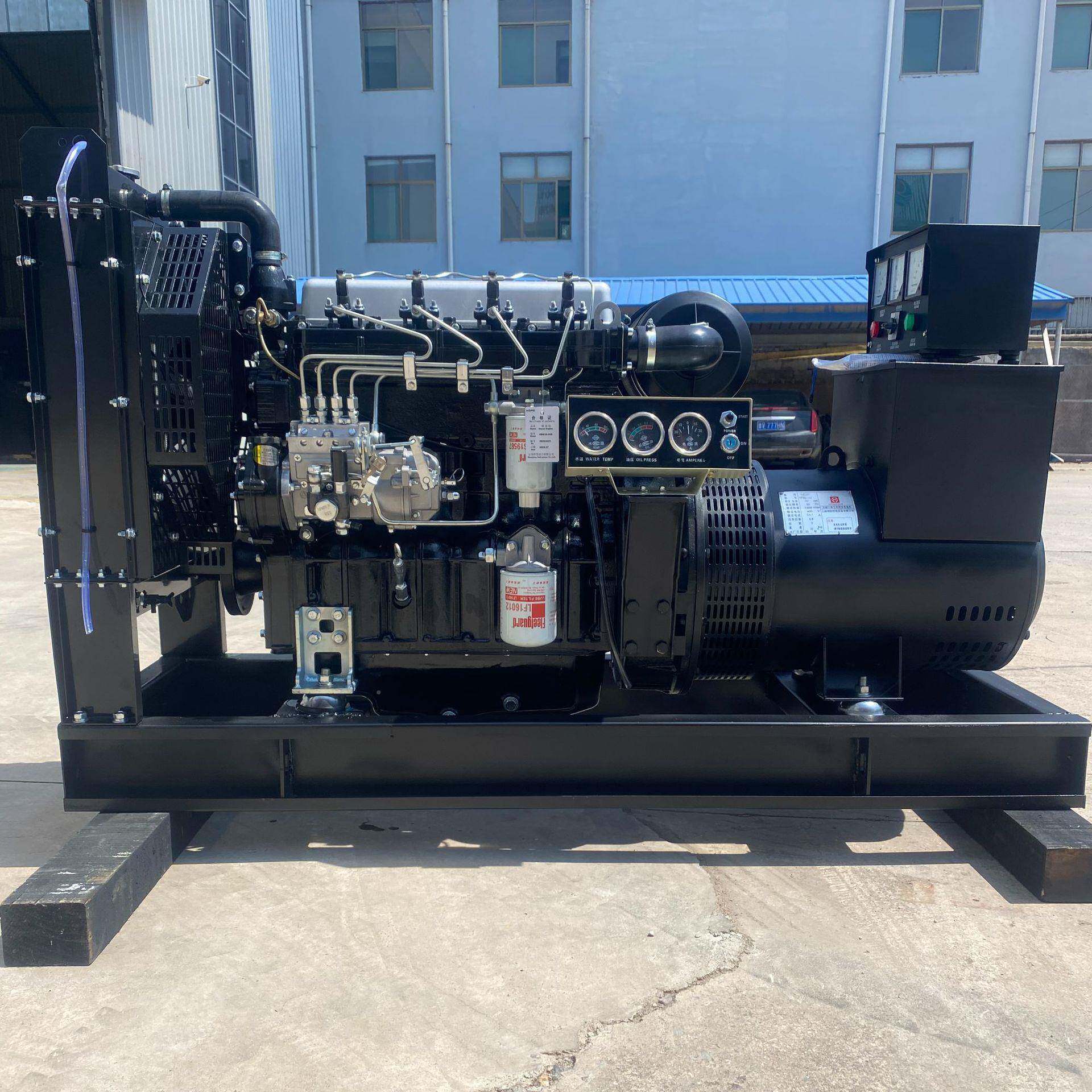 潍坊柴殖科发30千瓦发电机组养宾100kw馆学校应急发电机设备油发