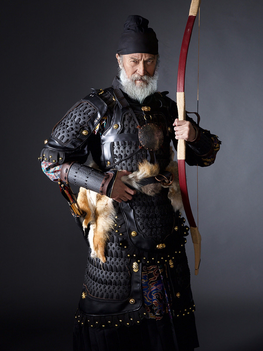 炼铠堂金属铠甲武圣扎甲战甲甲胄全套古代盔甲真人可穿戴服装