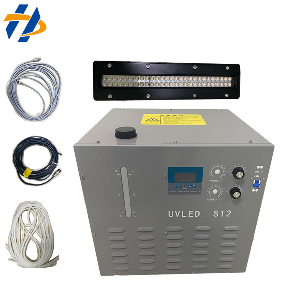 UV平板机LED干燥灯头18015水冷