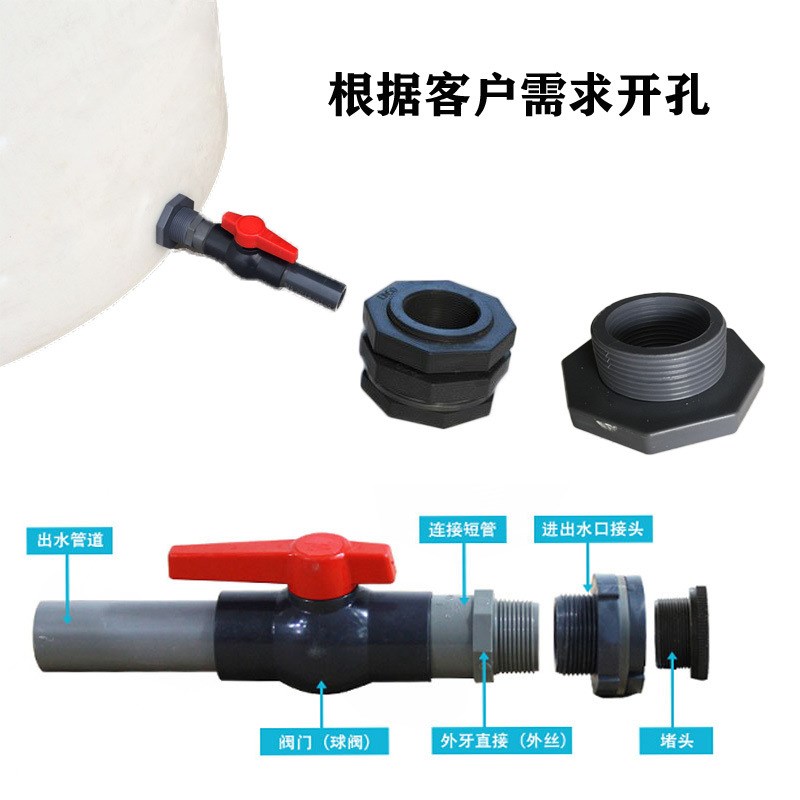 加厚100dL牛筋塑料圆桶大口水桶腌菜搅拌洗澡桶发酵化工桶新Pe料