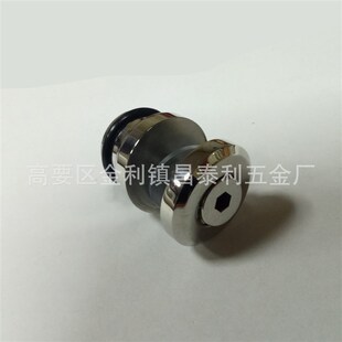 不锈钢浴室玻璃门配件 CTL 方管防s跳钉 玻璃连接件移门配 704