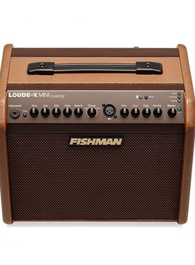 渔夫Fishman 民谣木吉他弹u唱音箱 Loudbox mini 箱琴音响 拾音器