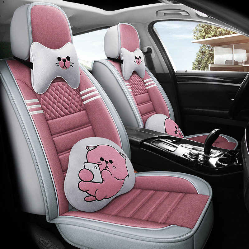 四季亚麻坐垫别克英朗GT/XT2009/2010/2011/2012年款专用汽车座套