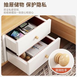 床头柜现代简约卧用室子床尾收纳小柜小型CTG0149家储柜物简易收