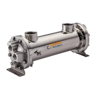 三回路壳管式冷凝器江苏换热器双回路壳管式冷凝器