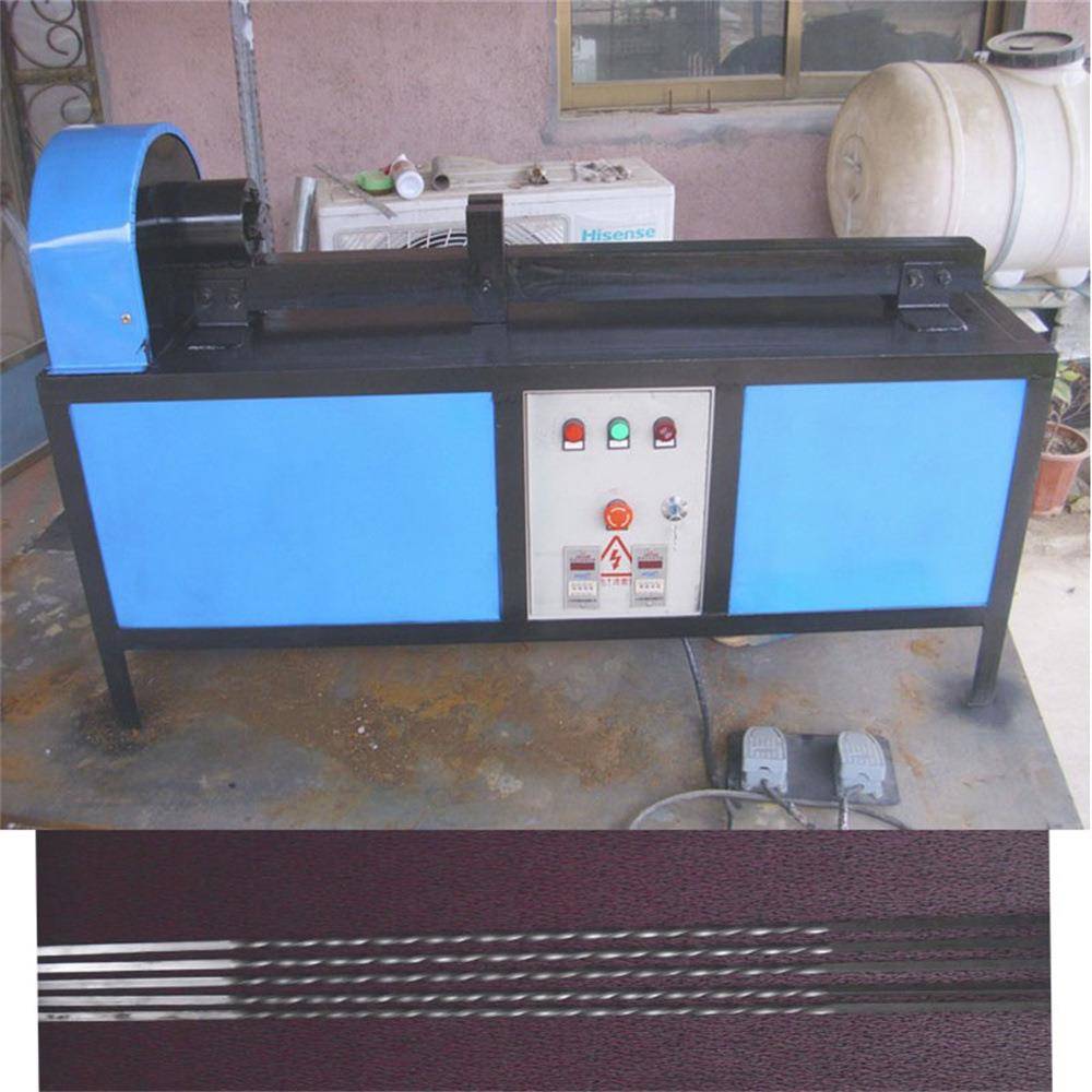 Square tube Fried Dough Twists machine铁艺护栏楼梯扶手麻花机