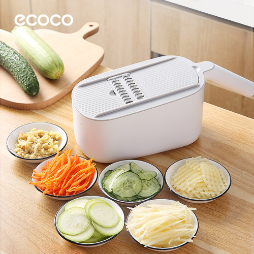 ecoco厨房切菜神器土豆丝家用多功能用品萝卜黄瓜削刮擦丝刨丝器