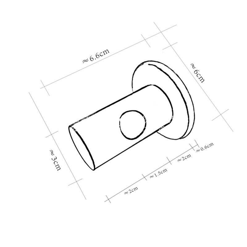 免打孔实木杆原木窗帘杆中古日式侘寂风纱帘N杆免钉罗马杆细杆厨