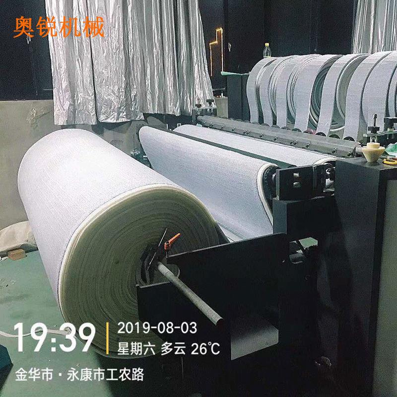 薄膜涤纶布牛津布裁切机无纺布薄膜珊瑚绒珍珠棉热风棉分切机