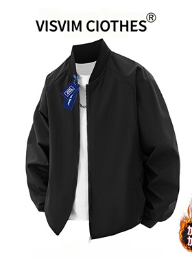 VISVIM CIOTHES美式飞行教练夹克男款秋冬加厚衣服情侣棒球服外套