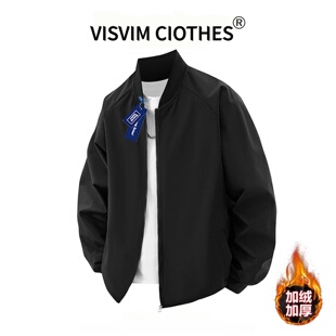 VISVIM CIOTHES美式飞行教练夹克男款秋冬加厚衣服情侣棒球服外套