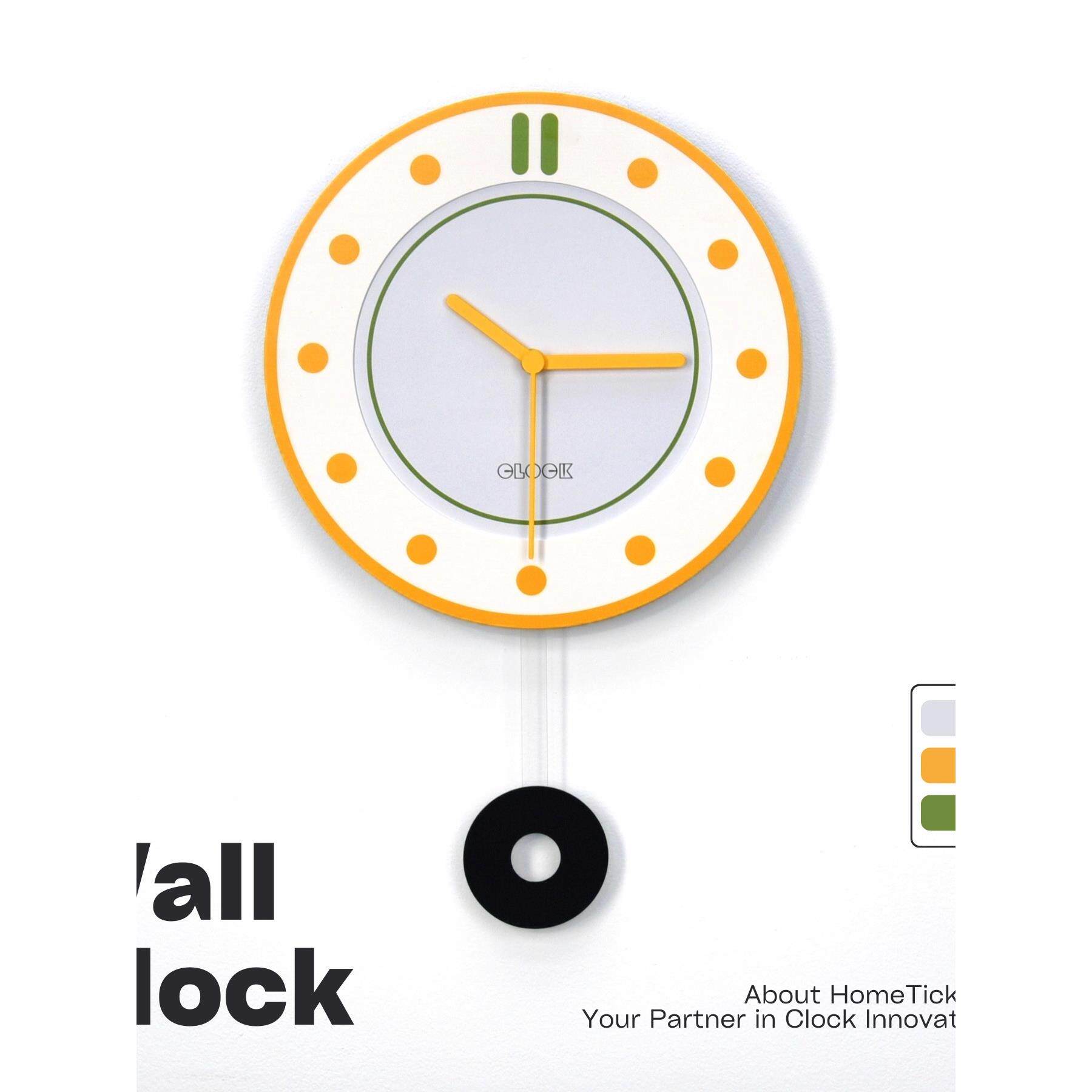 2025新款挂墙网红时钟多巴胺艺术现代简约大气钟表挂钟客厅高级感