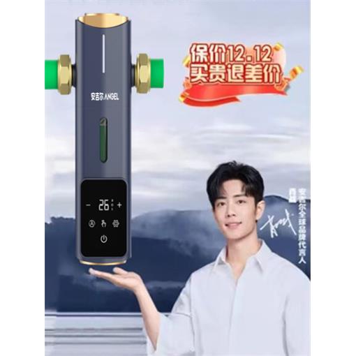 安吉尔智能前置过滤器反冲洗家用净水器大通量全自动定时刮洗滤水