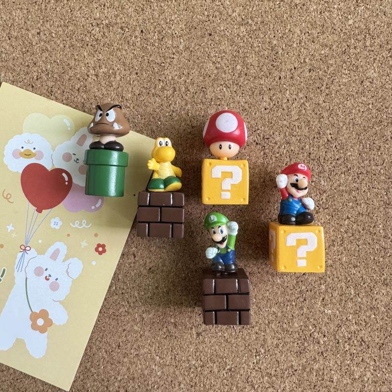 创意童年回忆动漫人物3d立体图钉软木板毛毡板家居装饰按钉软木钉