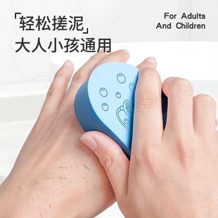 儿童搓澡巾搓泥神器宝宝婴儿女专用家用洗澡海绵后背搓灰不伤皮肤