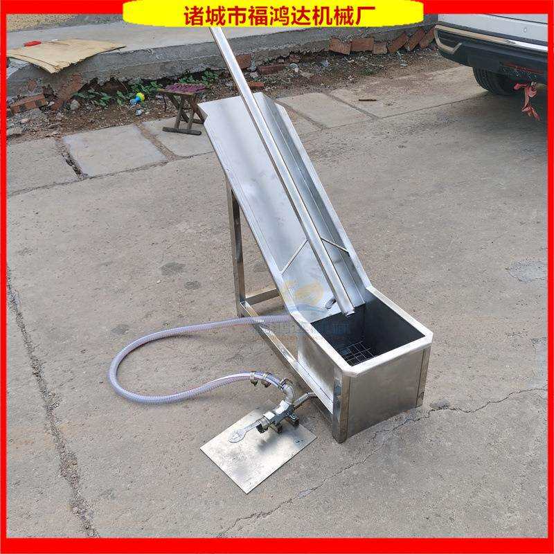 宰杀厂用猪肠翻肠机 羊肠小型清洗粪便机器 不锈钢猪大肠清洗机