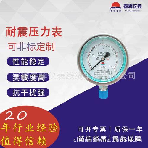 YN-60真空压力表 耐高温压力表 耐震压力表 规格型号齐全