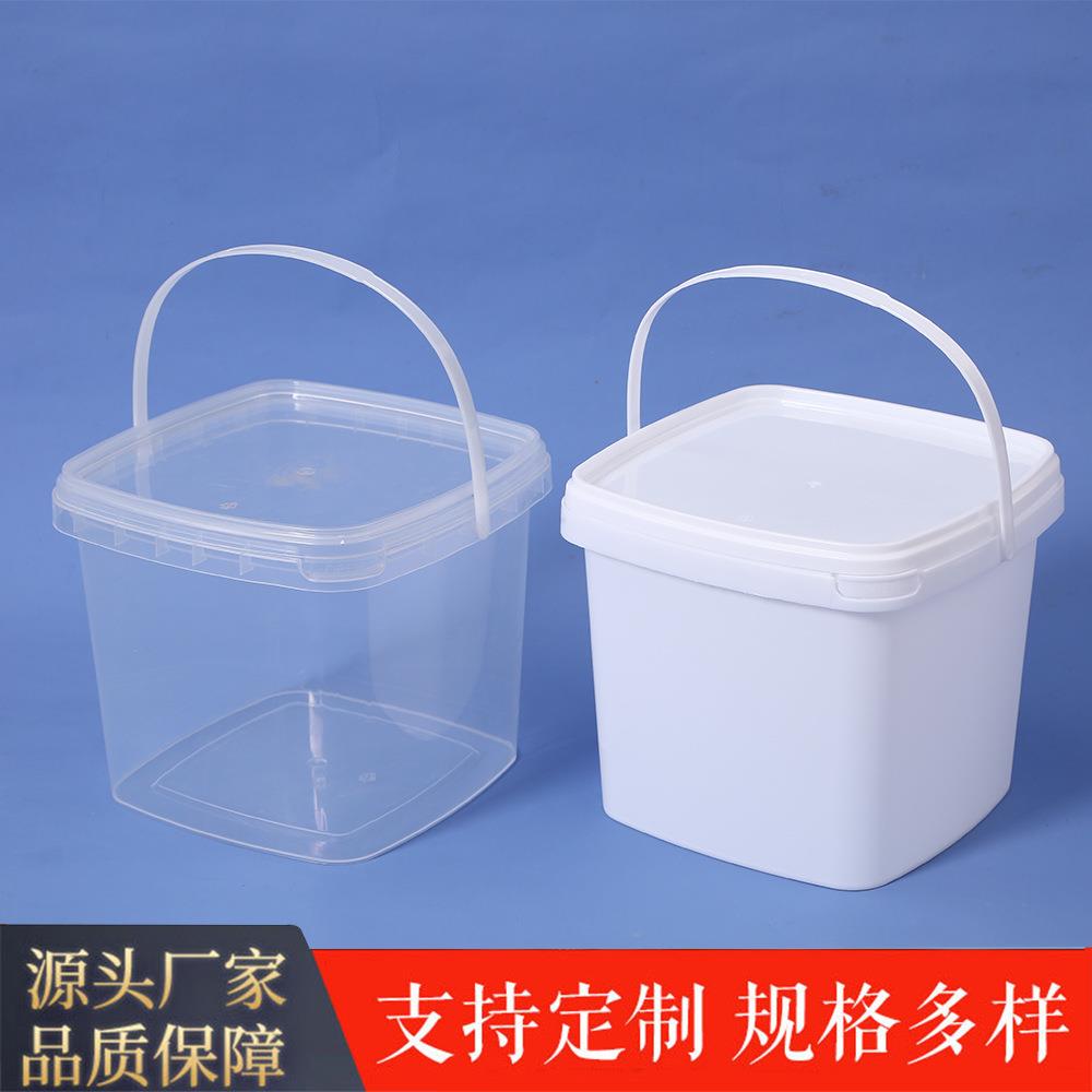 密封罐子食品级带盖加厚塑料瓶广口圆形坚果花茶食品罐食品级