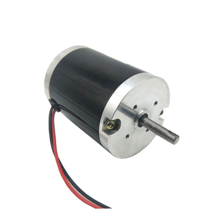 12V-230V微型直式直流电机大功率大力矩马达发电机钢管空气净化