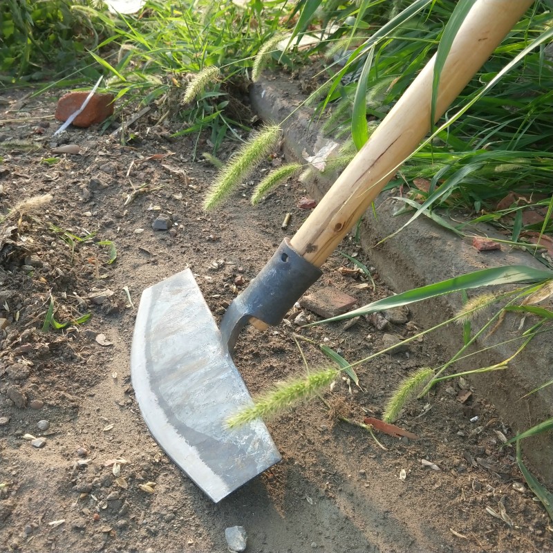 开荒土挖长柄锄头专用除草锄草农用工具草铲子割草铲刀刀农具神器