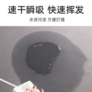卡通柯基厨房硅藻泥地垫防水防油脚垫可擦免洗防滑吸水吸油地毯