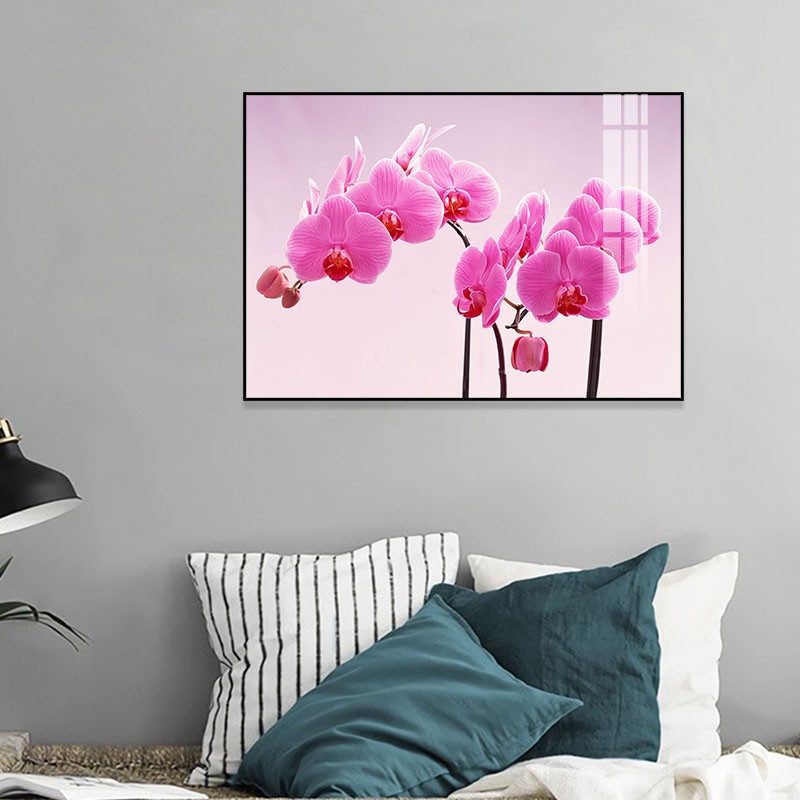 卧室床头装饰画小清新花卉挂画温馨浪漫婚房壁画现代简约餐厅墙画图片