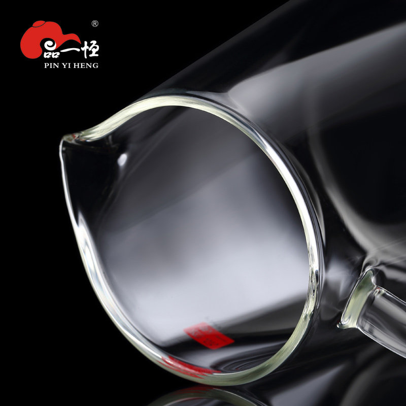 品一恒玻璃公道杯加厚耐热玻璃公杯茶漏套装大容量公杯分茶器高档