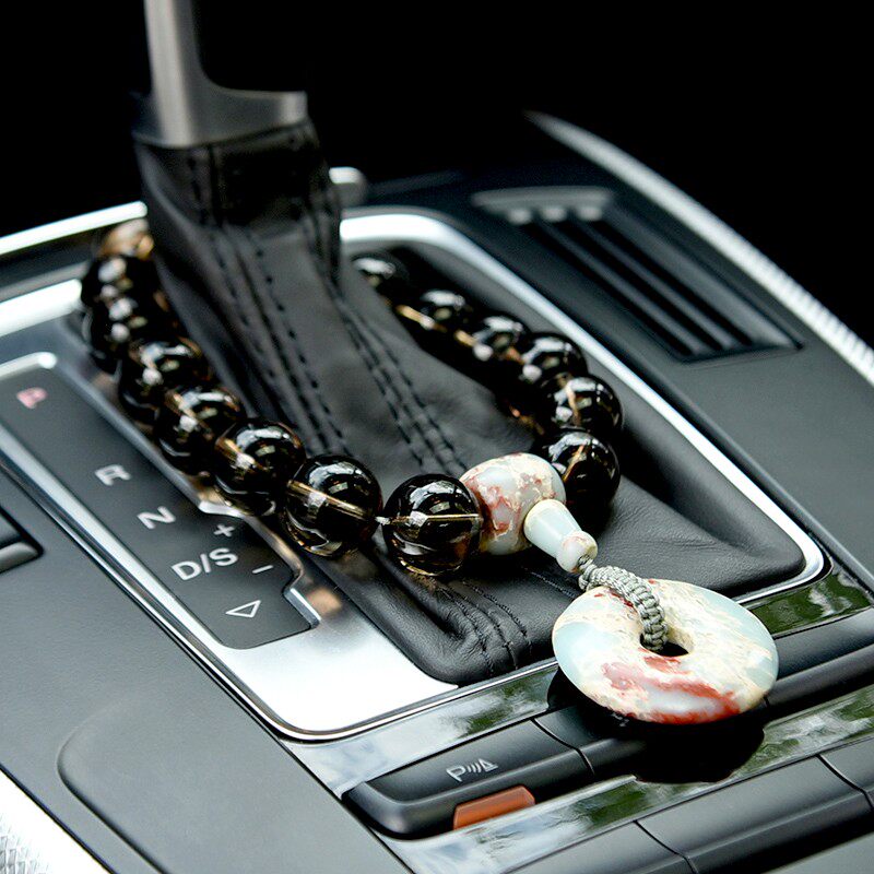 汽车装饰品档位珠高档大气个性女男自动手动挡杆把套挂件车内摆件