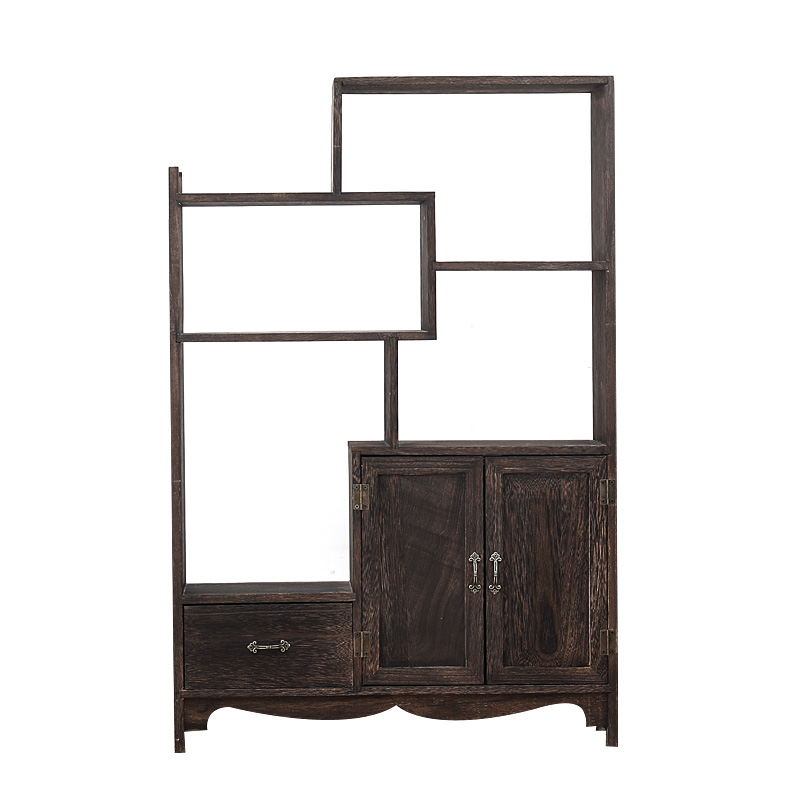 实木博古架多宝格置物架古董架玄关柜展示柜茶柜茶壶柜茶棚茶叶柜