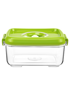 Lifepod 真空保鲜盒塑料儿童辅食水果密封收纳盒冰箱微波小号饭盒