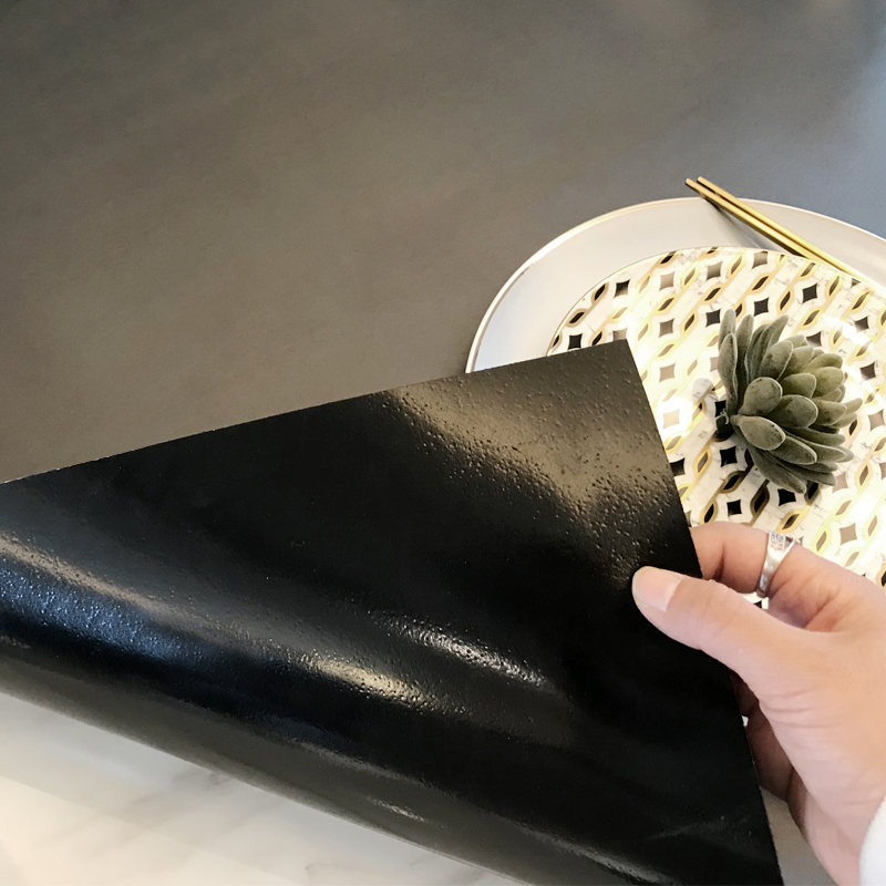 高档皮革桌布可擦免洗桌垫无味防油餐桌垫防烫桌旗防水茶几垫定制