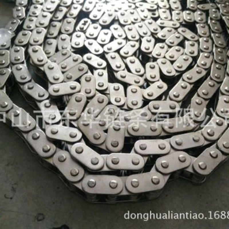 C06BC08BC12BC10A C12A C16A C10B-G2镀镍直板链条C型5分橡胶链条