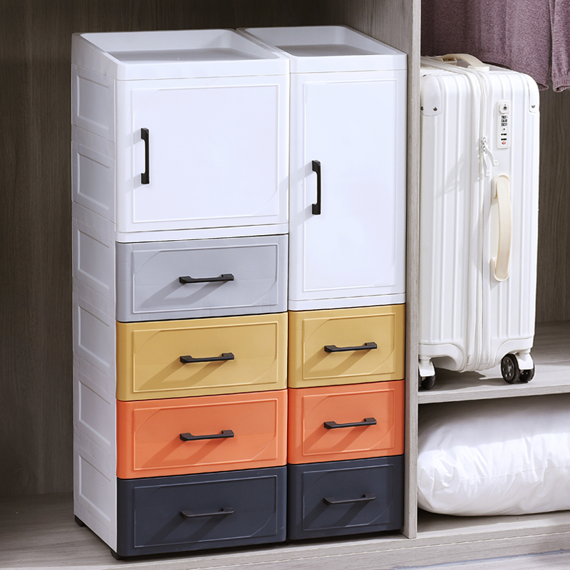 15/25/35cm夹缝收纳柜抽屉式厨房卫生间储物柜子浴室缝隙柜床头柜