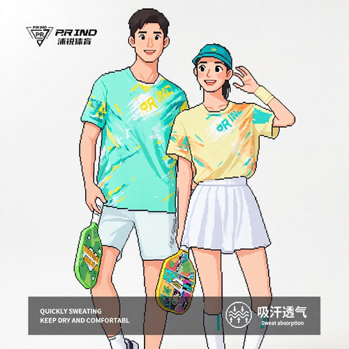 P.RIND高颜值短袖速干吸汗透气