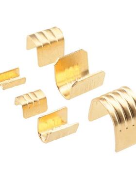 并联卡扣端子线连接器冷压铜卡扣中间连接器u型压接卡扣Dj454T/A/