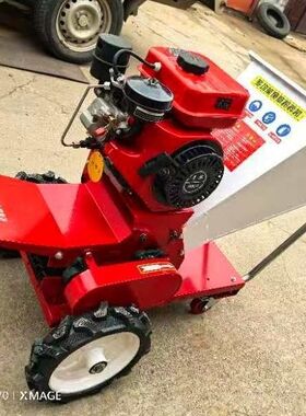 新式家用汽油农用碎枝机电力园林树枝粉碎机多功能牛羊碎草机玉米