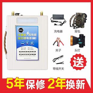 锂电池12V伏大容量三元聚合物动力蓄电池锂电瓶铝电瓶80安100A120