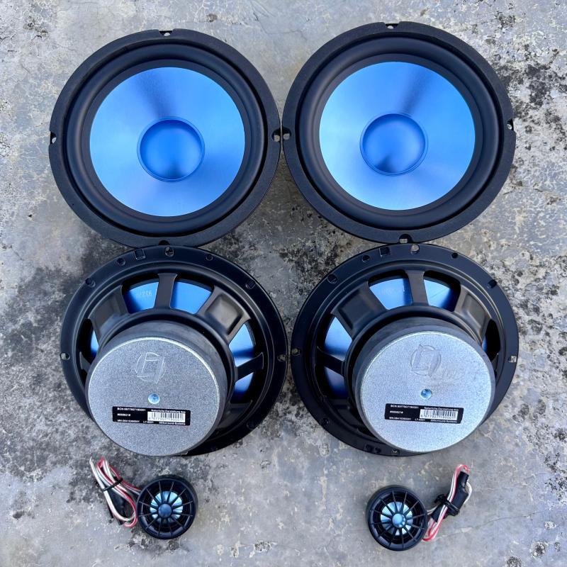 哈曼L7B&W柏林原装拆车6.5寸汽车音响重低音喇叭高音头升级改装