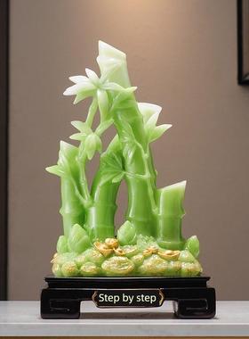 采购产品富竹饰品，领导客厅和办公室礼品，循序渐进，乔迁礼品