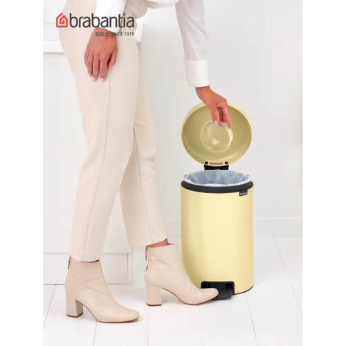 brabantia柏宾士进口脚踩垃圾桶家用客厅厨房带盖12L卫生间大容量
