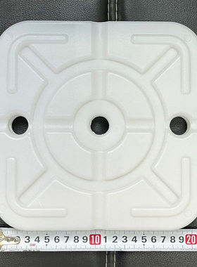 小号拱门KT板方形注水底座塑料路引背景板支撑立柱底座