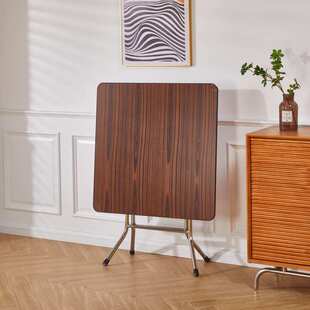 折叠桌子家用餐桌可折叠多功能圆桌4人8小户型圆形吃饭桌子大圆桌