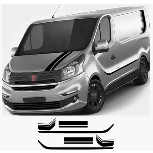 适用于菲亚特Fiat Talento引擎盖车身车窗车贴改装个性贴纸A681