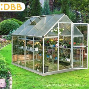 greenhouse户外温室园林暖房 可拆卸花棚暖房 定制室外花房保温棚