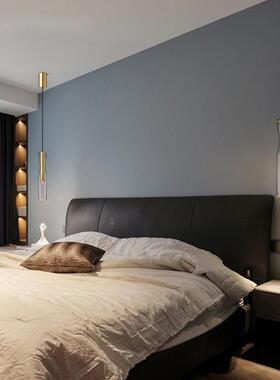 轻奢全玻璃厅吊灯铜现代简床约餐49148中岛吧台全铜LED长鱼线卧室