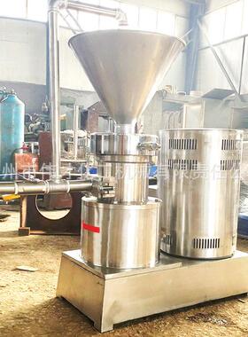 厂家泥果蔬番茄酱花生体芝麻研磨机不376锈钢食品级骨机胶磨
