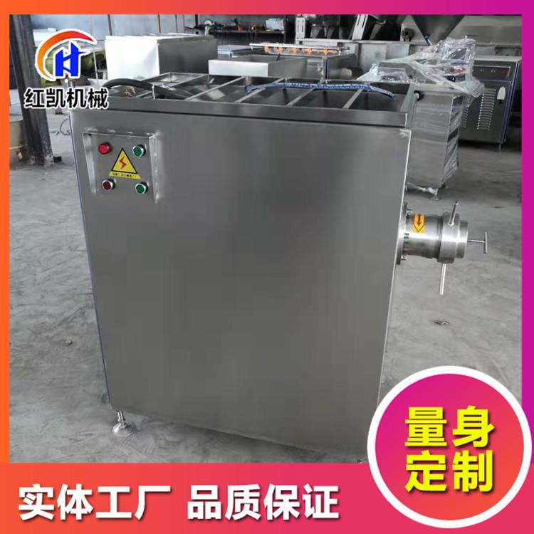 带骨肉碎肉机 不锈钢肉绞肉机 猪肉HK-100冻机供丸子绞肉设备 支