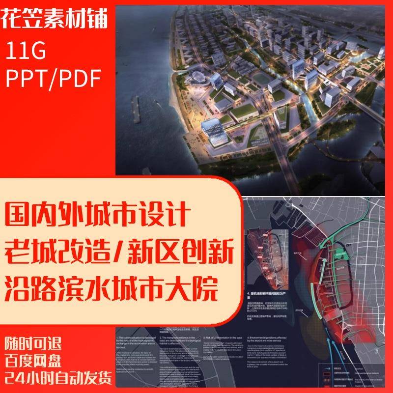 新款国内外城市设计控规方案导则文本汇报PPT知名规划院素材文档